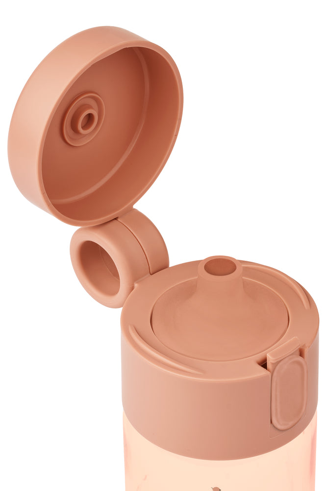 Liewood clemence bottle 350ml peach sea shell. fox & bramble
