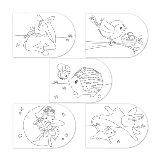 Little Dutch Paint Book - Fairy Garden