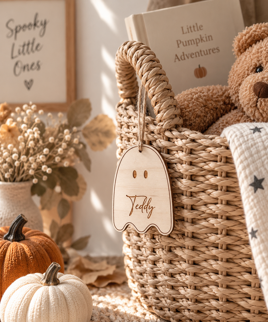 Personalised Engraved Ghost Tag
