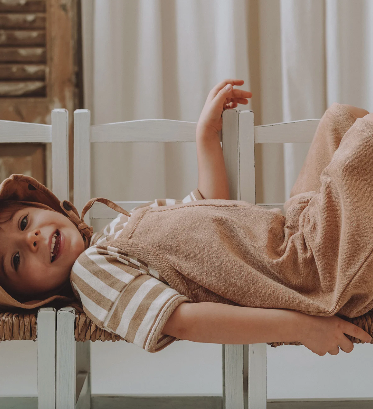 organic zoo Pebble dungarees 2-3y - 通販 - pinehotel.info