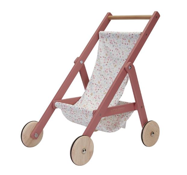 Little Dutch Doll Stroller - Flowers & Butterflies - Little Dutch, Little Dutch, Fox & Bramble