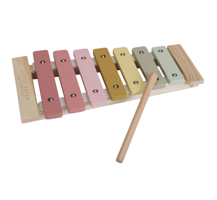 Little Dutch Xylophone - Pink - Little Dutch, Little Dutch, Fox & Bramble