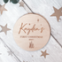 Personalised Wooden First Christmas 2022 Plaque - Fox & Bramble, F+B Christmas, Fox & Bramble