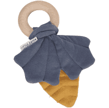 Little Duutch Crinkle Toy Leaves Blue - Little Dutch, Little Dutch, Fox & Bramble