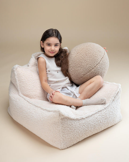 Wigiwama Beanbag Chair - Cream White