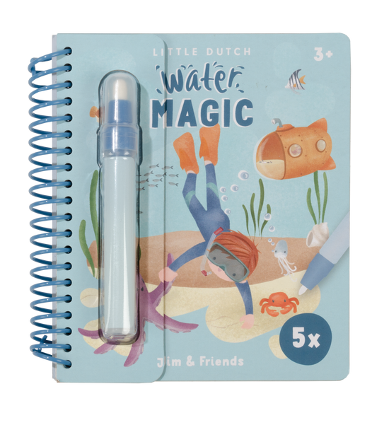 Little Dutch Water Magic Book - Jim & Friends