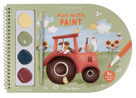 Little Dutch Paint Book - Little Farm