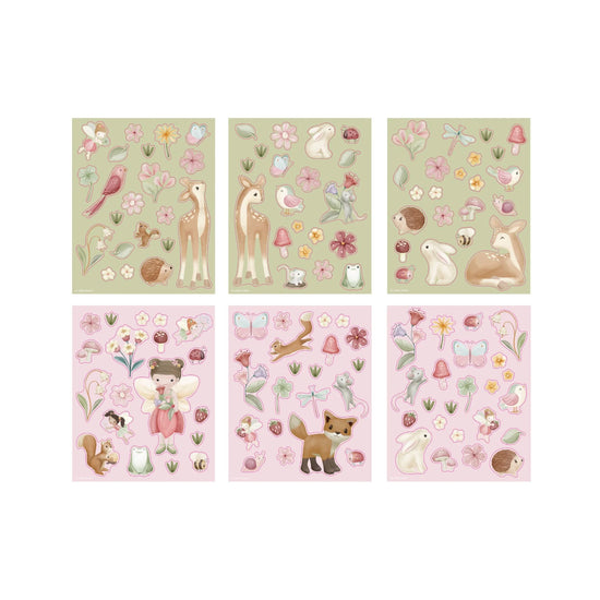 Little Dutch Sticker Story - Fairy Garden