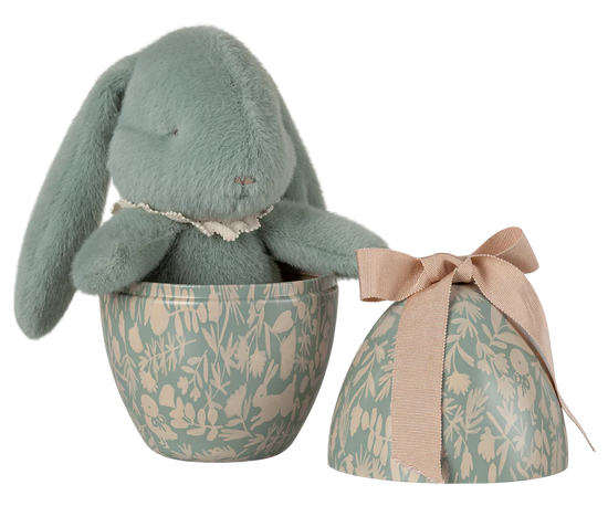 Maileg Easter Egg with Bunny - Mint