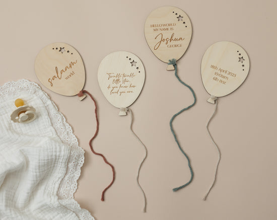 Balloon Milestone Baby Announcement - Salaam World