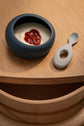 Liewood Sparia Bowl w. Spoon - Whale Blue / Dove Blue