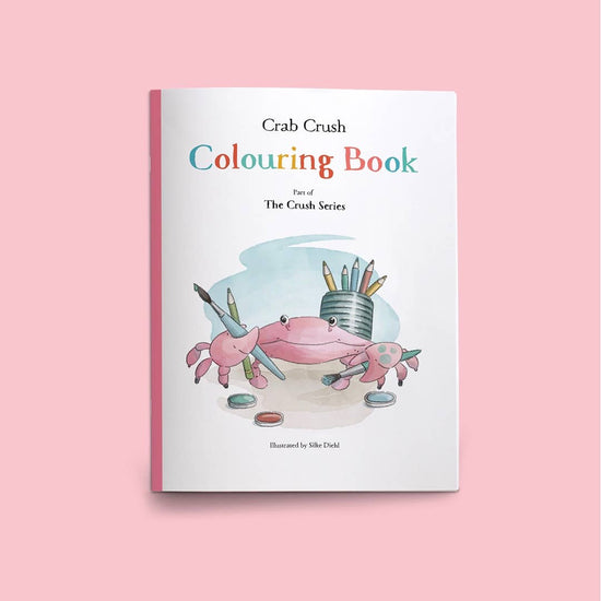 The Crush Series Colouring Book - Crab Crush