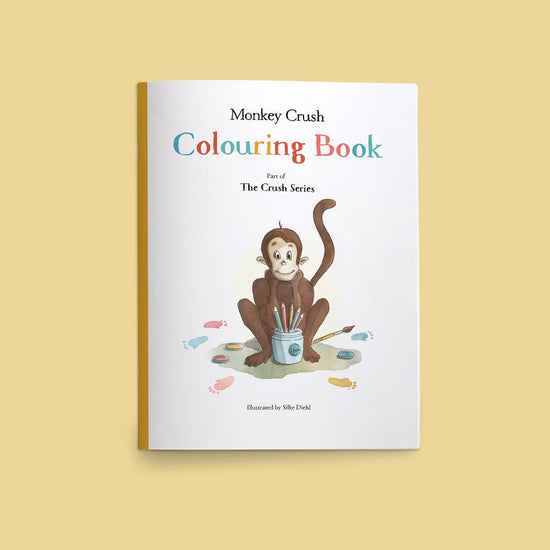 The Crush Series Colouring Book - Monkey Crush