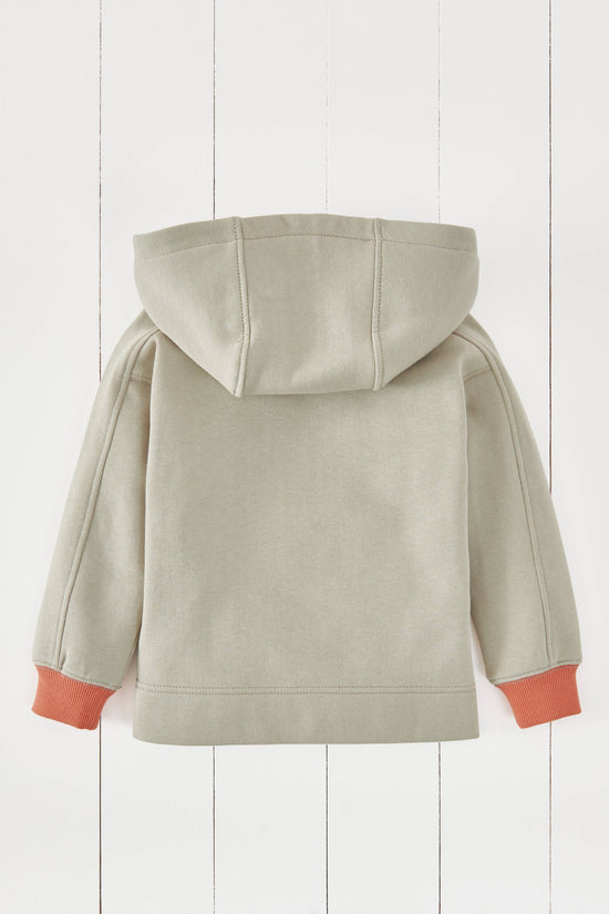 Grass & Air Geothermal Grey Kids Hoodie