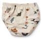 Liewood Anthony Baby Printed Swim Pants - Sea Creature / Sandy