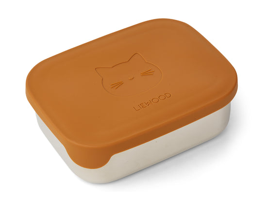 Liewood Arthur Lunchbox - Cat / Mustard