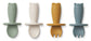 Liewood Avril Baby Cutlery 4-pack - Faune Green Multi Mix