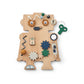 Liewood Carola Robot Play Board - Indigo Blue Multi Mix, fox & bramble
