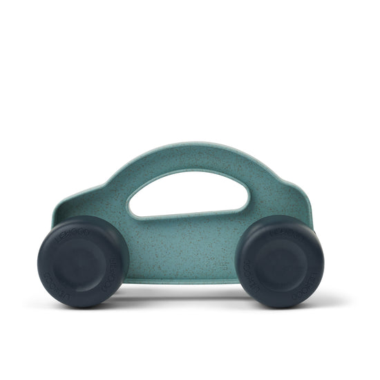 Liewood Cedric Car - Ice Blue / Classic Navy