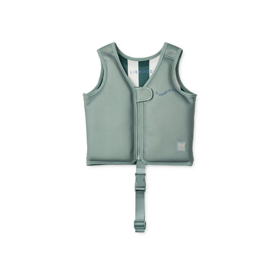 Liewood Dove Swim Vest - It Comes in Waves / Peppermint