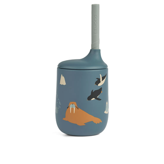 Liewood Ellis Sippy Cup - Arctic Sea / Ocean View