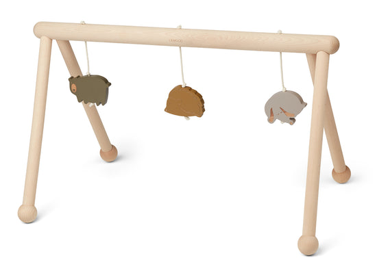 Liewood Ernie Play Gym w. Accessories - Friendship / Golden Caramel Mix