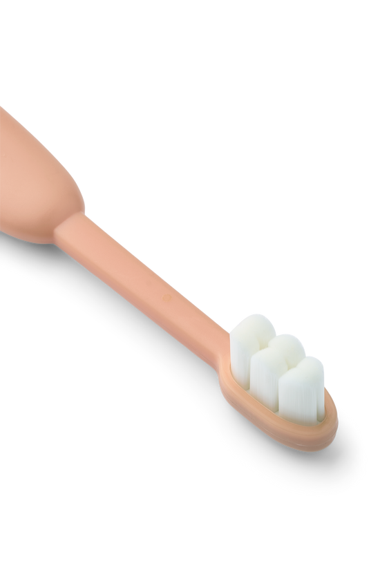 Liewood Fabio Toddler Toothbrush 2-pack - Pale Tuscany / Sandy