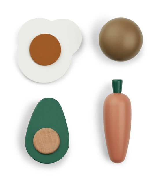 Liewood Fernandes Play Food - Garden Green Multi Mix