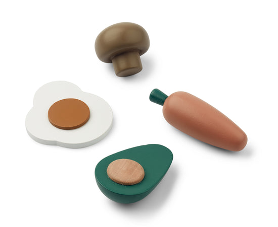 Liewood Fernandes Play Food - Garden Green Multi Mix