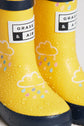 Grass & Air Colour-Changing Winter Wellies - Yellow