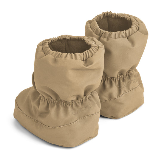 Liewood Heather Baby Footies - Oat