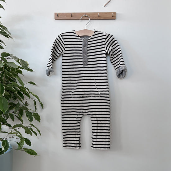 Preloved Claude & Co Knitted Stripe Romper | 9-12m