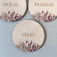 Custom Wooden Storage Labels - Choice of Designs
