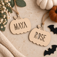 Personalised Cut Out Pumpkin Tag
