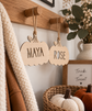 Personalised Cut Out Pumpkin Tag