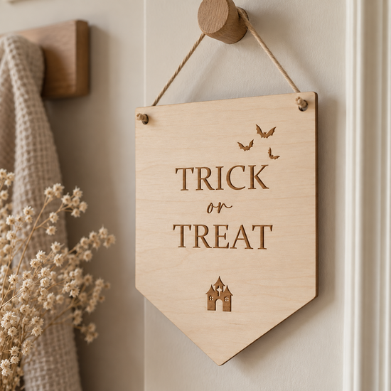 Trick or Treat Halloween Sign