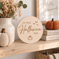 My First Halloween 2026 Plaque