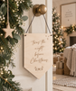 Twas the night before Christmas Hanging | Nursery/Playroom Decor | Wooden Bunting Flag | Laser Engraved