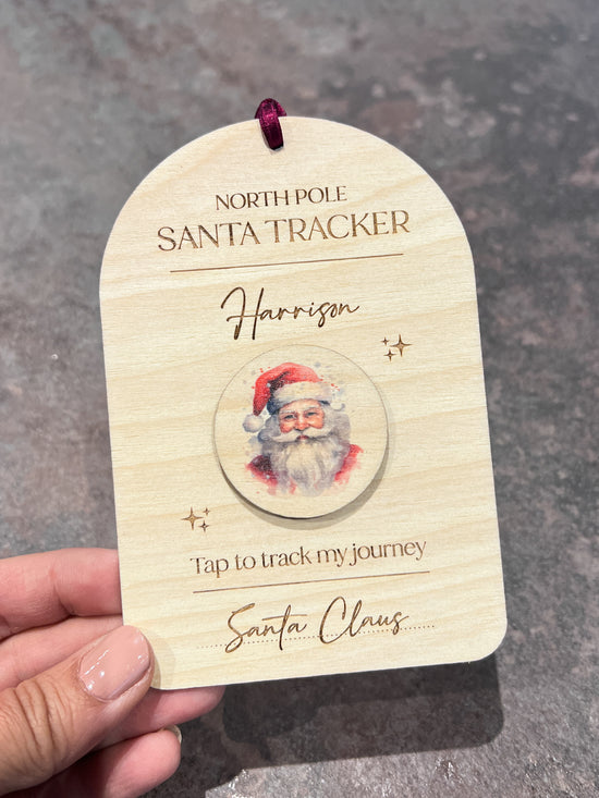 Personalised Santa Tracker - Arch Design