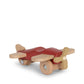 Konges Sløjd Wooden Airplane - Red