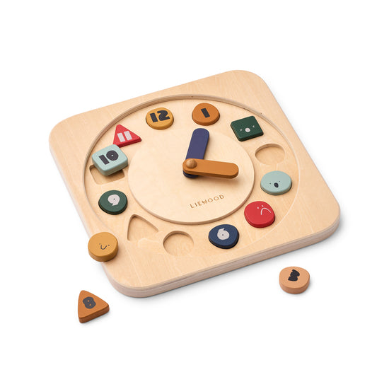 Liewood Karamo Moods & Time Activity Board - Characters / Sandy