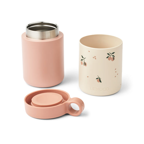 Liewood Kian Food Jar - Peach / Sea Shell Mix