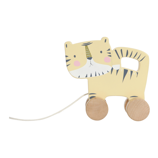 Little Dutch Pull Along Tiger