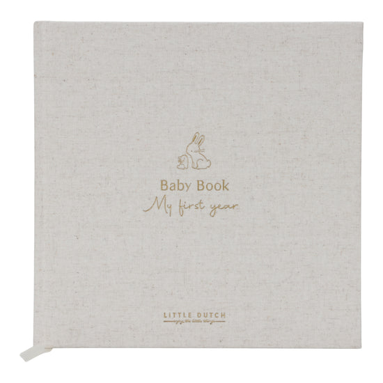 Little Dutch My First Year Baby Book - Baby Bunny