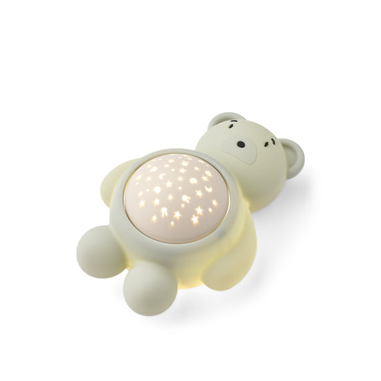 Liewood Manuel Bear Sound & Projector Lamp - Dove Blue