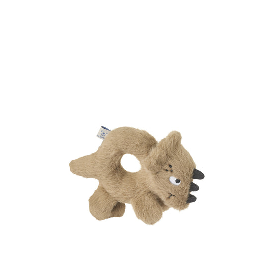 Liewood Romain Dino Tricera Rattle - Dune