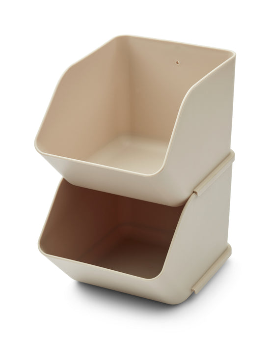 Liewood Rosemary Desktop Organiser 2-pack - Sandy