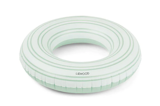 Liewood Donna Swim Ring - Stripe Dusty Mint / Creme de la Creme