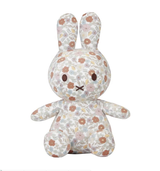 Little Dutch Miffy Cuddle Toy - Vintage Little Flowers All-Over
