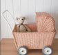 Olli Ella Strolley Pram - Rose